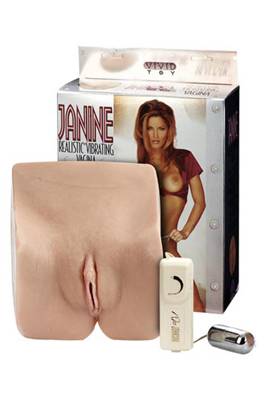 Realistick� vibra�n� vag�na - Janine